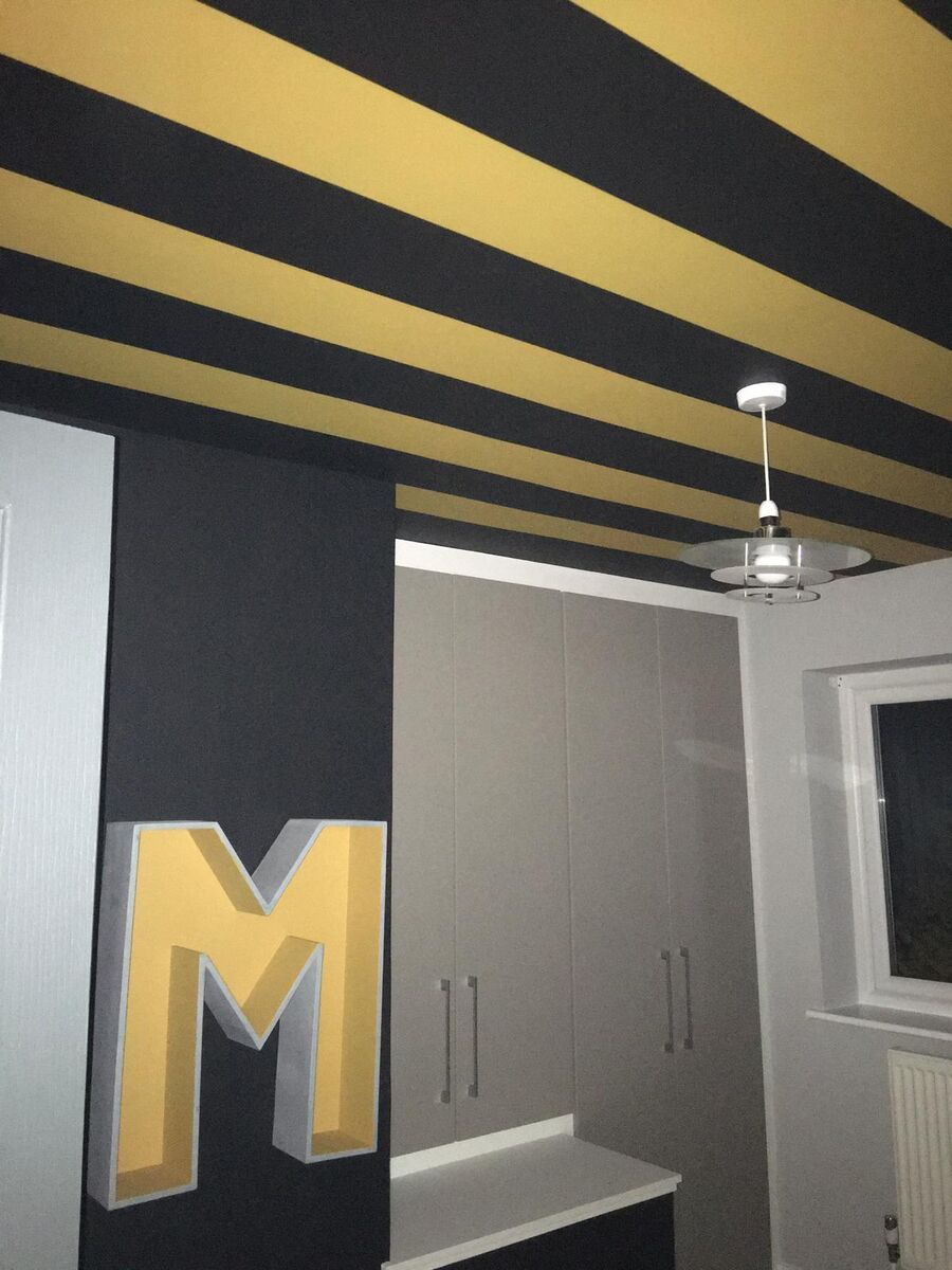 decorative painting Forest Gate, E7